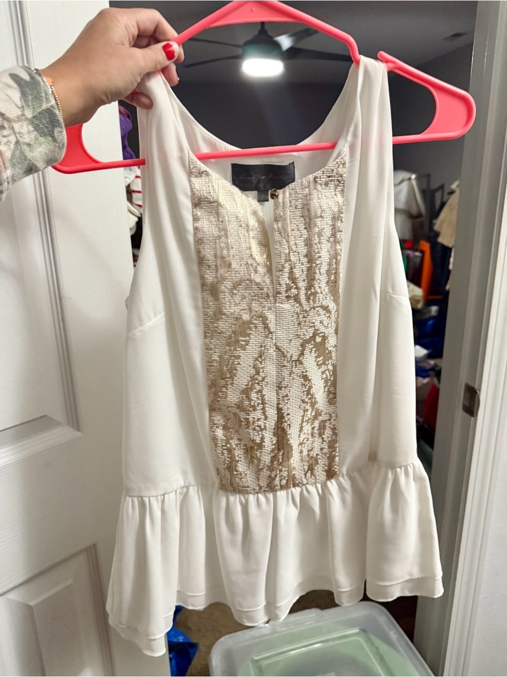 Sunday in Brooklyn Peplum Top